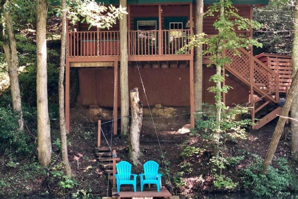 The Fishing Hole Cabin - Sage Vacations 蓋特林堡 外观 照片
