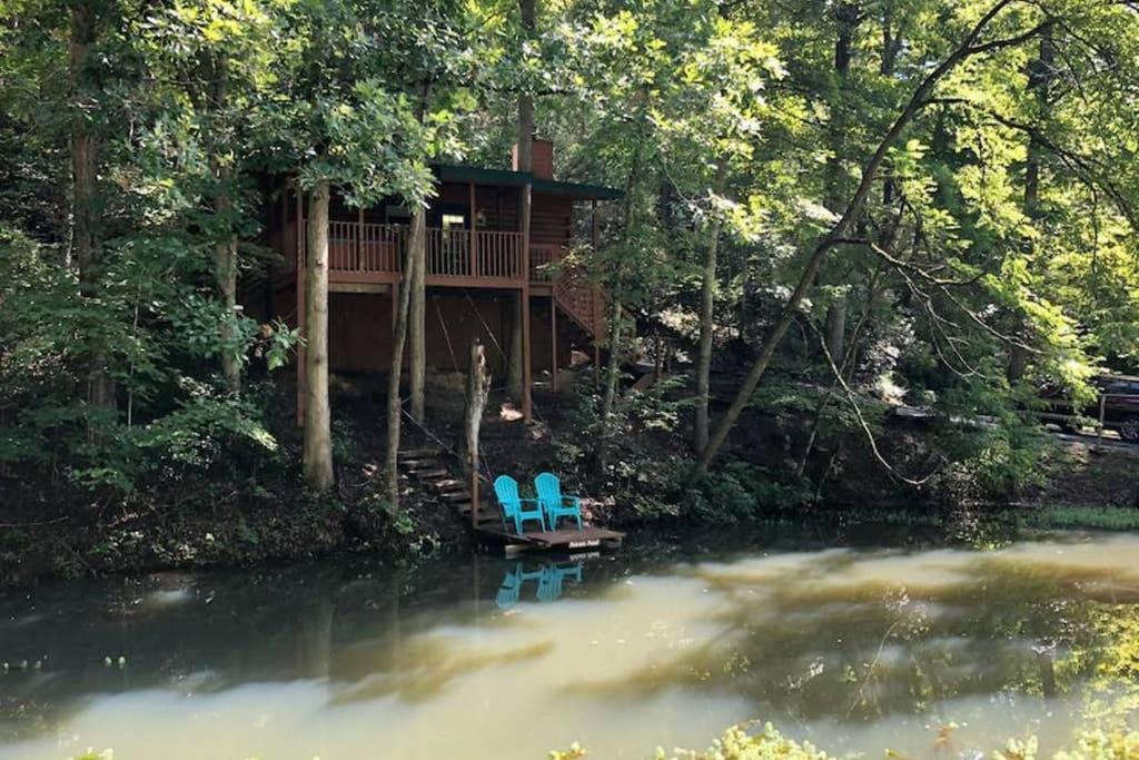 The Fishing Hole Cabin - Sage Vacations 蓋特林堡 外观 照片