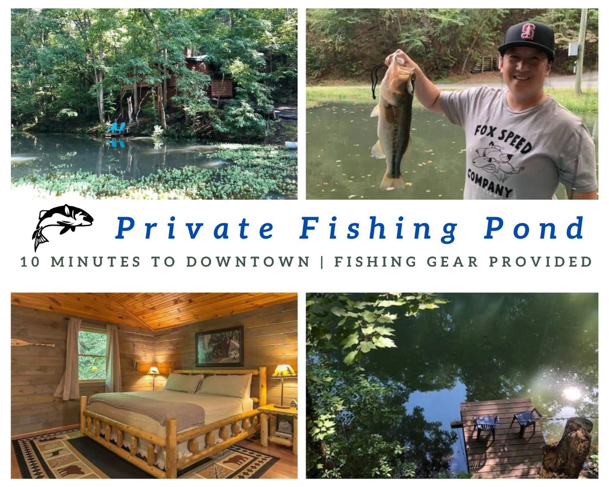 The Fishing Hole Cabin - Sage Vacations 蓋特林堡 外观 照片